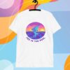 Paperbeatsscissors Pee In The Pool Dolphin T-Shirt