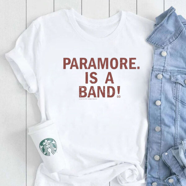 Paramore Is A Band Record s Day 2024 T-Shirt