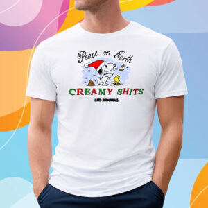 Peace On Earth Creamy Shits T-Shirt