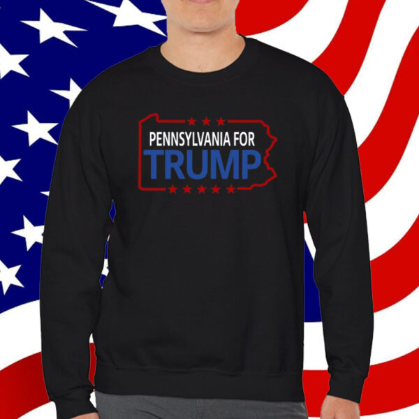 Pennsylvania For Trump 2024 T-Shirt