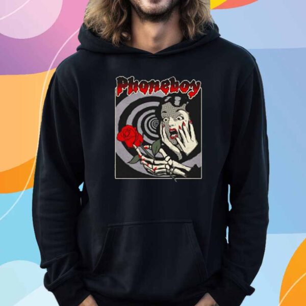 Phoneboy Skeleton Rose Shirt