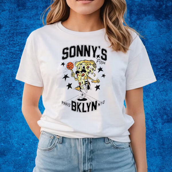 Pizza Sonny’s Paris Brooklyn Nets T-Shirts