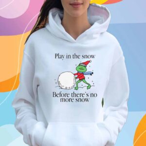 Play In The Snow Before There's No More Snow T-Shirt