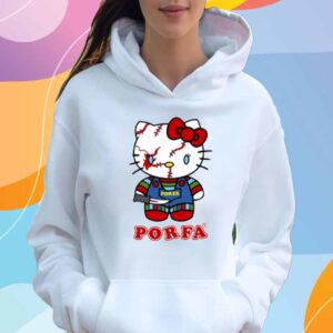 Por Favor Porfa Hello Kitty Halloween Shirt