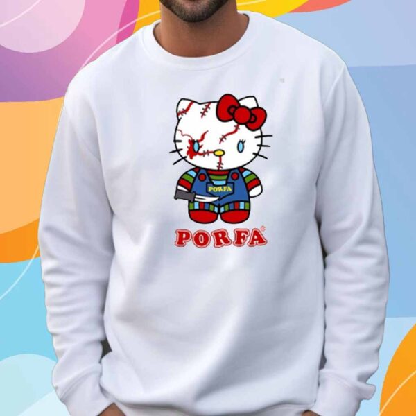 Por Favor Porfa Hello Kitty Halloween Shirt