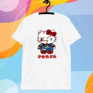 Por Favor Porfa Hello Kitty Halloween Shirt