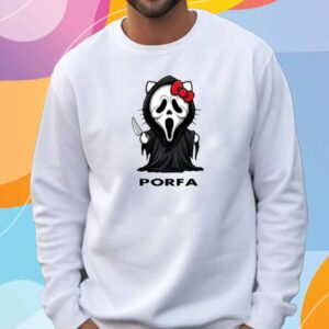 Porfa Hello Kitty Ghost Halloween Shirt