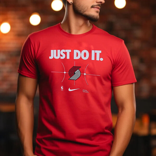 Portland Trail Blazers Just Do It Shirt