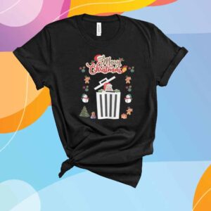 Proud Garbage For Trump Merry Christmas Shirt