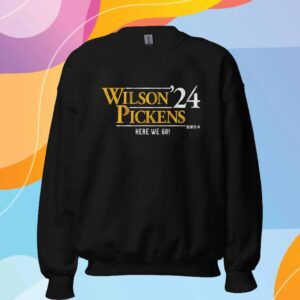 RUSSELL WILSON & GEORGE PICKENS WILSON-PICKENS '24 SHIRT