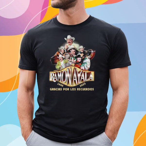 Ramon Ayala 1945 – 2023 Gracias Por Los Recuerdos T-Shirt