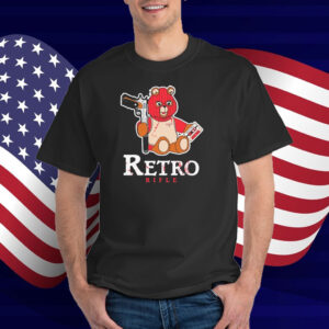 Retro Rifle Killer Mix Teddy T-Shirt
