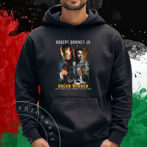 Robert Downey Jr Oscar Winner T-Shirt Hoodie