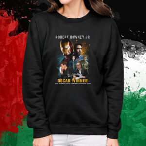 Robert Downey Jr Oscar Winner T-Shirt Sweatshirt