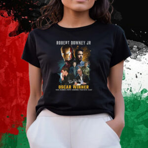 Robert Downey Jr Oscar Winner T-Shirts