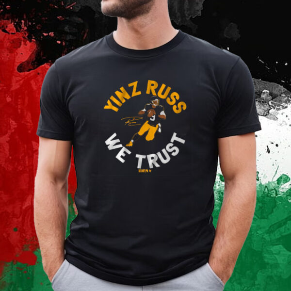 Russell Wilson Yinz Russ We Trust Shirt, Pittsburgh