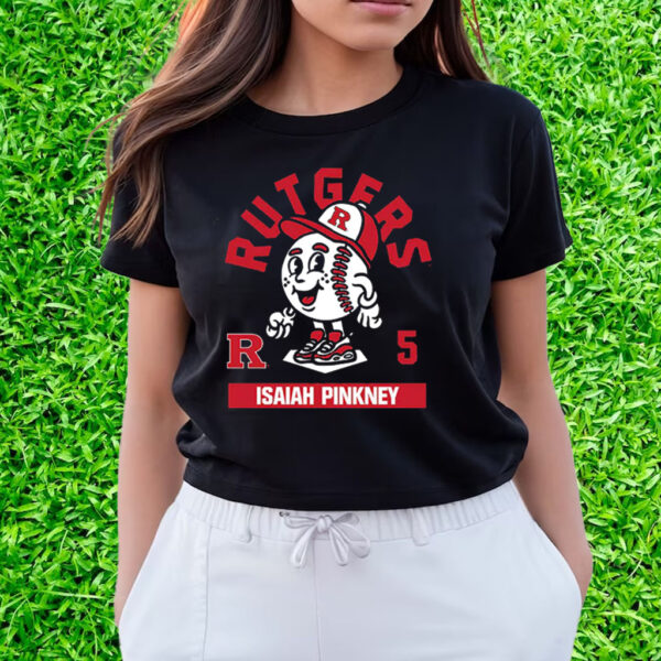 Rutgers – Ncaa Baseball Isaiah Pinkney T-Shirts