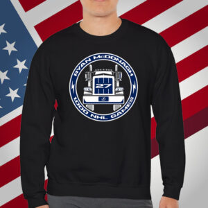 Ryan Mcdonagh 1000 Games Performance T-Shirt