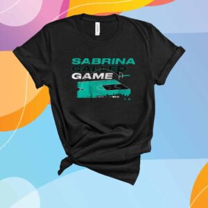 SABRINA IONESCU CALLED GAME FROM THE LOGO SHIRT