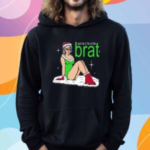 SANTA'S FAVORITE BRAT UGLY SWEATER T-SHIRT