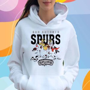 San Antonio Spurs Looney Tunes NBA Basketball T-Shirt