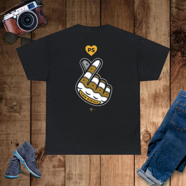 San Diego Finger Heart Shirt