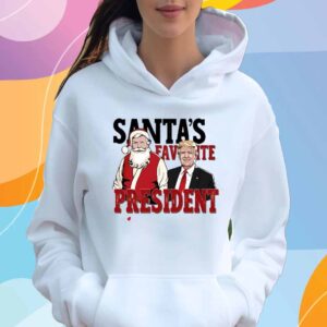 Santa's Favorite Donald Trump President Shirt