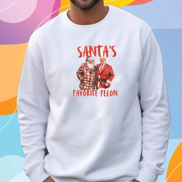 Santa’s Favorite Felon Shirt