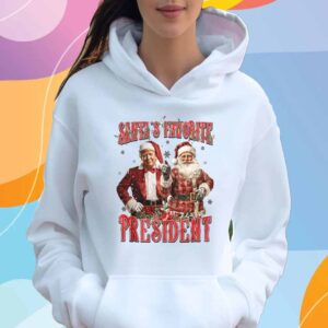 Santa's Favorite President Trump 2024 Shirt