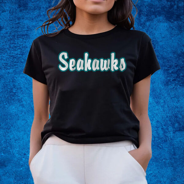 Seahawks In Black T-Shirts