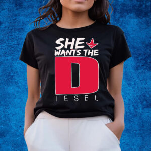 She Wants The Diesel Logo T-Shirts