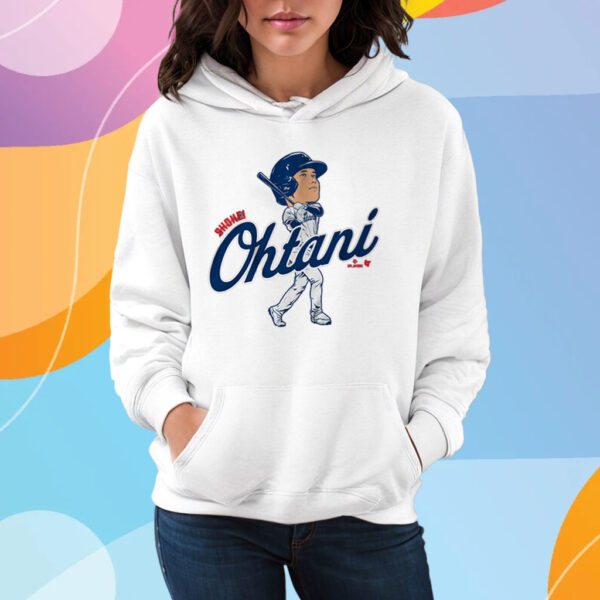 Shohei Ohtani Batting Caricature T-Shirt Hoodie