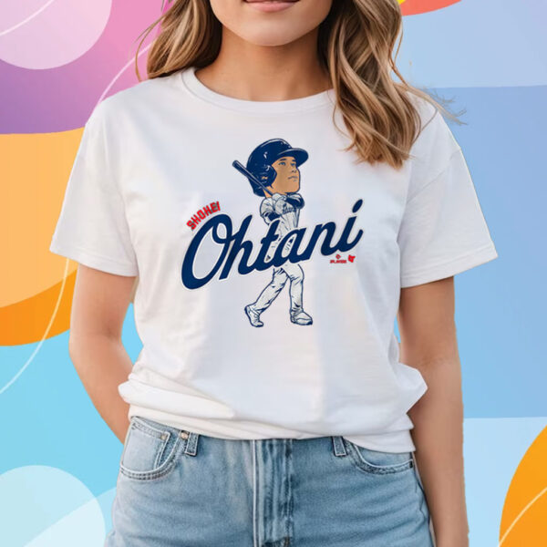 Shohei Ohtani Batting Caricature T-Shirts