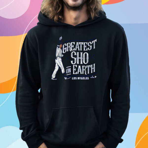 Shohei Ohtani Greatest Sho On Earth Shirt Hoodie