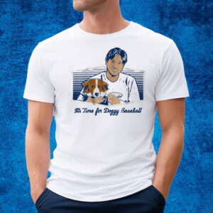 Shohei Ohtani It's Time for Doggy Baseball T-Shirt