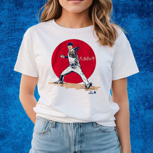 Shohei Ohtani Japanese Flag T-Shirts