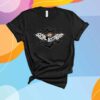 Social Distortion Skelly Bat Orange Shirt