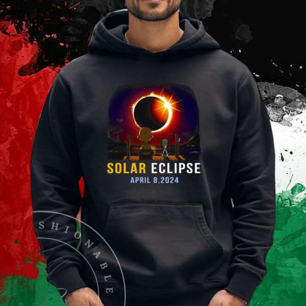 Solar Eclipse April 8 2024 T-Shirt Hoodie