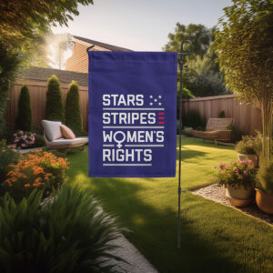 Stars, Stripes & Women's Rights Garden Flag
