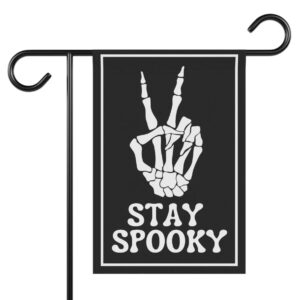 Stay Spooky Skeleton Flag