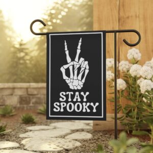 Stay Spooky Skeleton Flag