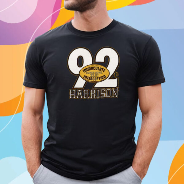 Steelers Immaculate Interception Harrison T-Shirt