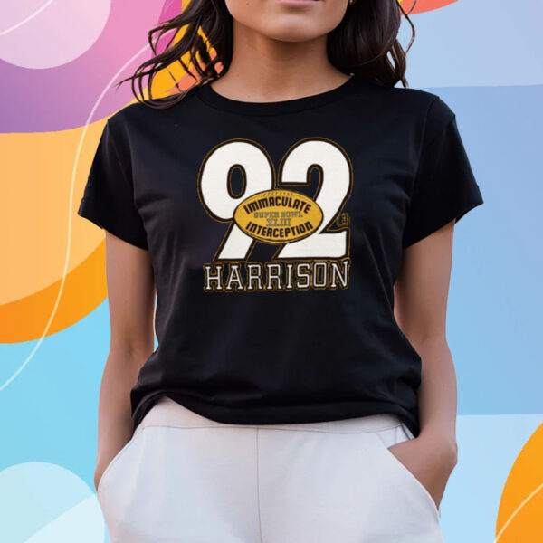 Steelers Immaculate Interception Harrison T-Shirts