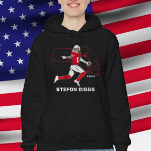Stefon Diggs State Star T-Shirt