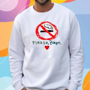 Stop Smoking Please Zayn T-Shirt