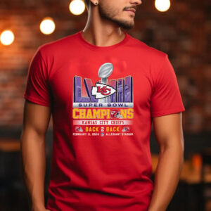 Super Bowl LVIII Champions Kansas City Chiefs Back 2 Back February 11, 2024 Allegiant Stadium Shirt