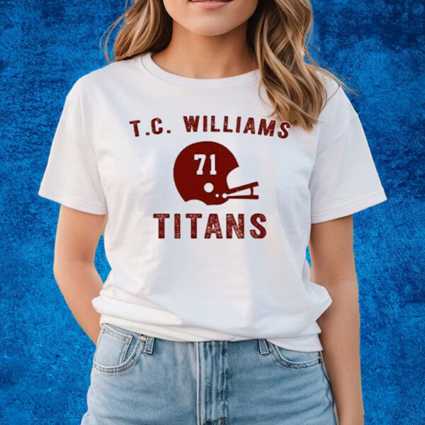 TC Williams Shirt 1971 T C William Titans T-Shirts