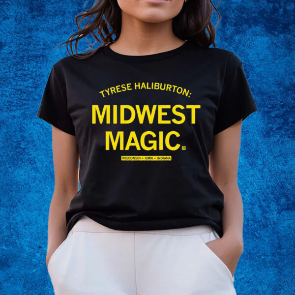 TYRESE HALIBURTON MIDWEST MAGIC T-SHIRTS