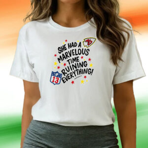 Taylor Swift She Had A Marvelous Time Ruining Everything Tee Shirts
