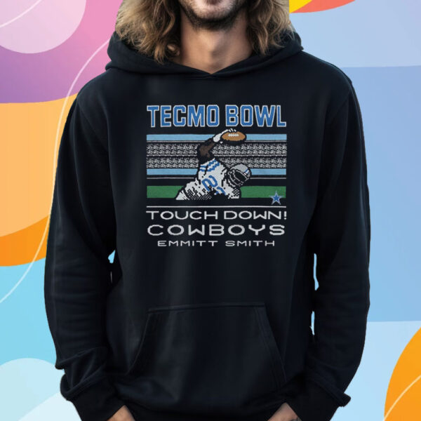 Tecmo Bowl Cowboys Emmitt Smith Shirt Hoodie